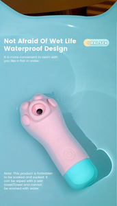 Seksueel speelgoed voor koppels, krachtige mini-vibrators voor vrouwen, clitoris- en tepelzuigvibrators, schattige kattenklauwvormige vibrators - Product Image 6
