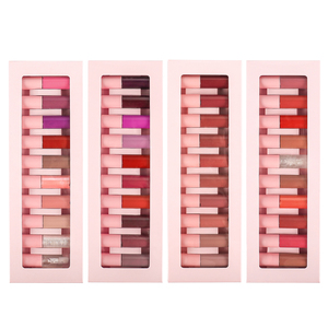 10 adet Mini liplabel Set su geçirmez liplabel özel etiket parlak mat özel Logo uzun ömürlü ruj seti - Product Image 1