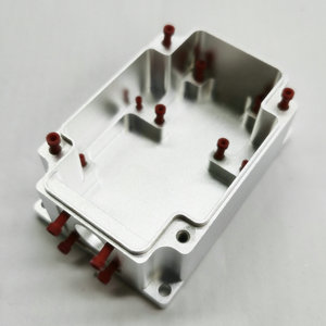 CNC Machined Aluminum Enclosure High Accuracy Shenzhen Made Vertical Type Medium Duty <b>Machining</b> Component - Product Image 1
