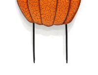 Décoration d'Halloween en métal Piquet décoratif coloré pour l'extérieur Piquet de citrouilles Piquet de jardin en métal vente en gros