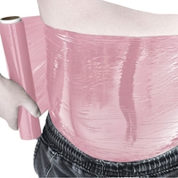 Enveloppe amincissante en TPU souple, douce pour la peau, noire, rose, colorée, pour la perte de poids, la réduction de la cellulite, ventre, jambes, bras, cuisses