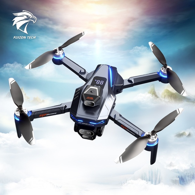 New GT8 Brushless Screen Remote Control Quadcopter Drones with Dual Cameras Optical Flow Positioning Obstacle Avoidance