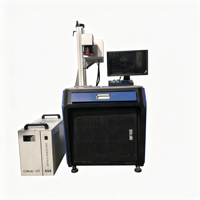 Nouvelle machine de marquage UV entièrement automatique 5W 10W 20W, refroidie par eau, CNC, haute précision 0,01 mm, pour métal, plastique, verre, cuir, cristal