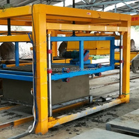 Ligne de production de briques en béton mousse CLC, blocs cellulaires légers auto-isolants, moteur PLC, automatisation complète, haute productivité