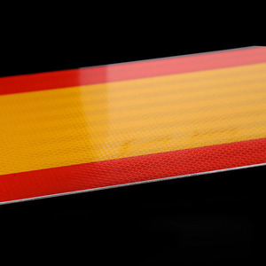Factory Direct Supply Heavy Vehicle Rear Reflective Marking License Plate Reflective <b>Sticker</b> for Heavy Truck - Product Image 4