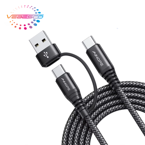 Câble de charge multi-prise 4 en 1 TPE 60W 5A à charge rapide USB 3.0 pour iPhone 16/15 Pro pour <span class=keywords><strong>iPad</strong></span> Pro - 10 pieds de long, rouge, batterie externe - Product Image 1
