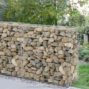 Leadwalking Gabion Box Basket Cage Heavy Galvanized Welded Gabion Fence Mesh China Easy Installation Welded Gabion Box