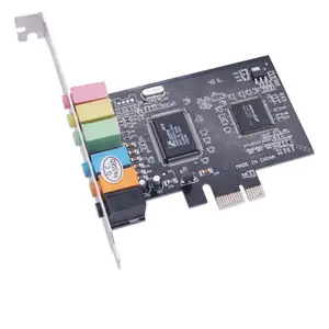 PCI-E 7.1 كارت الصوت 8-قناة ل كمبيوتر مكتبي