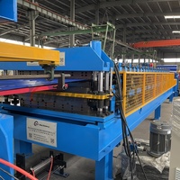 Máquina de Conformado de Doble Capa de Alta Velocidad Totalmente Automática con Control PLC 2 en 1 para Fabricación de Tejas Metálicas de Acero y Láminas de Hierro