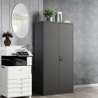 Armoire de bureau à 2 portes en acier, armoire de classement métallique, armoire de rangement métallique pour bureau