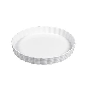 Molde para Pastel Borgoña de 9 Pulgadas con Borde Acanalado para Hornear Tartas y Pasteles - Product Image 1