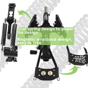 Hochwertige, Leistungsstarke Schleuder mit Handgelenkstütze für die Jagd, Outdoor-Schießen, Stahlkugeln, Laserschleuder für den Außenbereich - Product Image 5