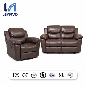 Canapé inclinable américain confortable LEYNVO OEM/ODM, ensemble de canapés sectionnels inclinables 7 places pour personnes âgées - Product Image 1