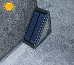 Lampe <span class=keywords><strong>solaire</strong></span> Hagood 24 LED, étanche, pour extérieur, jardin, escalier, <span class=keywords><strong>petite</strong></span> cour, éclairage décoratif <span class=keywords><strong>solaire</strong></span> pour aménagement paysager - Product Image 3