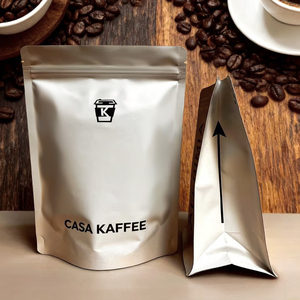 Sachets d'emballage blancs personnalisés avec impression numérique pour l'emballage de grains et de poudre de café - Product Image 6