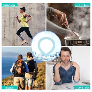 Leher tabung pendingin dapat dipakai pembungkus leher pendingin untuk musim panas panas berkedip atau demam - Product Image 5