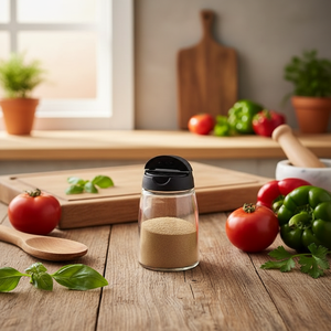 Botellas de Plástico para Condimentos al por Mayor, con Logotipo Personalizado, Boca Ancha, Botellas Vacías para Sal y Pimienta - Product Image 1