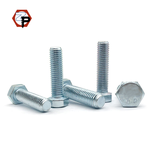 <span class=keywords><strong>Perno</strong></span> Hexagonal DIN933 con Recubrimiento de Zinc, M8 M10 M12 M16, Grado 4.8/<span class=keywords><strong>8.8</strong></span>, Acero al Carbono, <span class=keywords><strong>Perno</strong></span> de Cabeza Hexagonal - Product Image 2