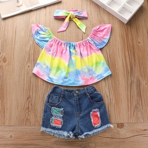 Conjuntos de Ropa para Niñas Verano 2022, Estilo Europeo y Americano, Ropa Infantil para Niñas - Product Image 6