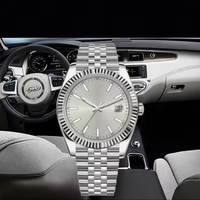 Montre chronographe à quartz en acier inoxydable super résistant, personnalisée en usine, pour hommes