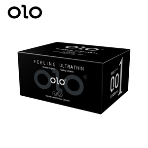 OLO Ultra-Thin Male <strong>Condoms</strong> 001 <strong>Long</strong>-<strong>Lasting</strong> Hyaluronic Acid <strong>Condoms</strong> Family Planning Supplies &amp; Adult Products Wholesale - Product Image 3