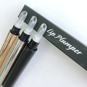 Crème Solaire Rehausseur À Lèvres SPF 30 Vegan Press Golden Natural Lip Plumper Pen Private Label - Product Image 3