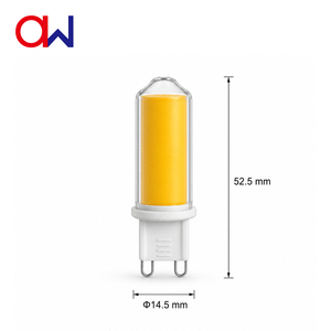 G9 COB LED Bulb 2.2W Ceramic <b>Glass</b> 220-250LM RA80 Non Dimmable Flicker Free 360 Degree 2 Years Warranty <b>Ceiling</b> <b>Pendant</b> Light - Product Image 4