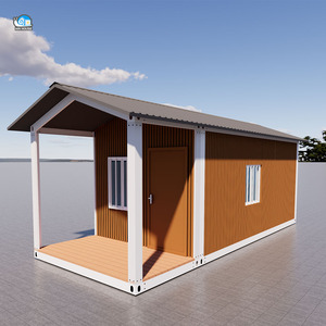 Casa Pequeña Hecha de Contenedores, Villas de Baja Altura con Aislamiento Térmico, Casas Prefabricadas Modulares Triangulares Pequeñas - Product Image 2