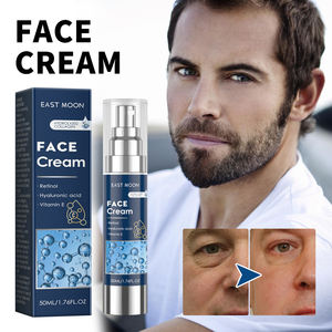 Crema Facial Nocturna Reafirmante, Hidratante y Antiarrugas con Vitamina E y Ácido Hialurónico para Hombres - Product Image 1