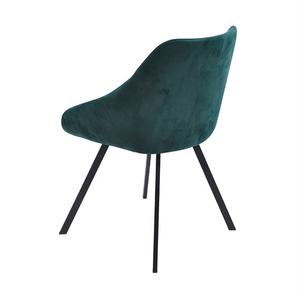 Silla de Comedor Moderna de Tela de Terciopelo con Patas de Metal, Muebles para el Hogar, <span class=keywords><strong>Precio</strong></span> Económico al por Mayor, Gran Venta - Product Image 4