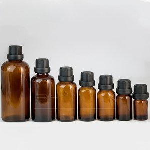 Frascos de Óleo Essencial Marrom de 30ml em Estoque de Fábrica, Frascos de Amostra Cosmética de 15ml, Frascos de Óleo Essencial de Vidro Âmbar de 10ml - Product Image 4