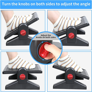 ที่พักเท้าใต้โต๊ะพร้อมบริการนวดเก้าอี้เล่นเกมพร้อมที่วางเท้าและนวด - Product Image 3