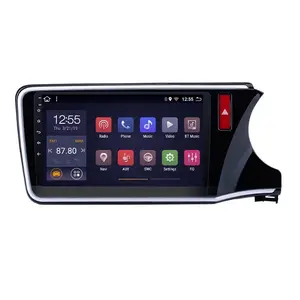 Wanqi 10 inch 4/8 core Android 13 car dvd multimedia player radio video Stereo gps navi audio system For Honda City 2015-2019 RH