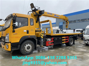 SINOTRUK-Camión de remolque de 8 toneladas, grúa montada en el Perú - Product Image 4