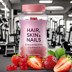 Gomitas de Biotina con Sabor a Fresa, <span class=keywords><strong>la</strong></span> <span class=keywords><strong>Mejor</strong></span> Solución OEM/ODM, Vitaminas <span class=keywords><strong>para</strong></span> <span class=keywords><strong>Cabello</strong></span>, Piel y Uñas <span class=keywords><strong>para</strong></span> Adultos - Product Image 1