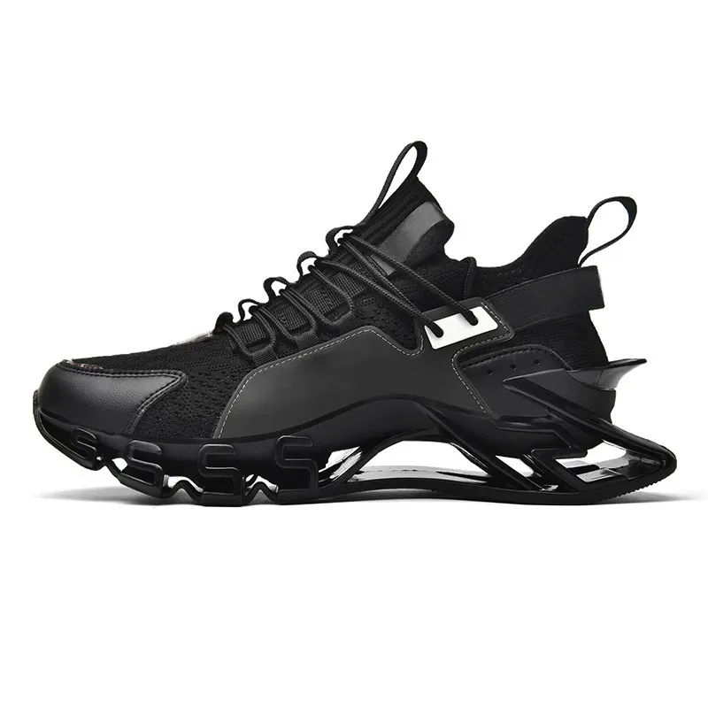 Sapatos masculinos Sneakers 2023 Blade Running Shoes Respirável Homens Calçado Treinador Moda Masculina casual Sapatos Vermelhos para homens