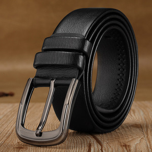 <span class=keywords><strong>Ceinture</strong></span> de pantalon pour <span class=keywords><strong>homme</strong></span> en alliage, boucle ardillon, style coréen formel, largeur 3,5 cm, longueur 120 cm, vente chaude, vente en gros d'usine - Product Image 3