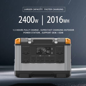 Station de <span class=keywords><strong>Camping</strong></span> extérieure professionnelle 2016Wh Lifepo4 batterie générateur <span class=keywords><strong>solaire</strong></span> Portable voiture Rechargeable MPPT norme européenne - Product Image 4