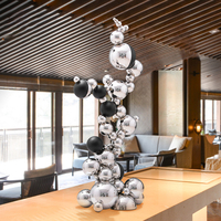 Décoration d'intérieur, art moderne, ornement abstrait en métal pour décorations de sol et de plafond de luxe, sculpture en acier inoxydable, artisanat