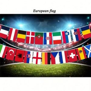 Custom All Countries 14x21cm Polyester Printing Banner England Bunting String <b>Flags</b> - Product Image 4