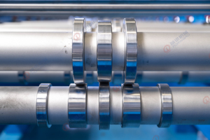 FORWARD Brand Interchange Tragbare Kr24 Mechanische Clip Lock Stehfalz-Rollen form maschine - Product Image 6