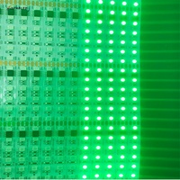 Bande LED numérique intelligente programmable RGB SPI flexible 120 LED SMD2835 RGB DC24V 20 pixels UCS1903/WS2811/SM16703 8MM PCB