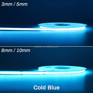 Chất lượng cao 24V COB dẫn dải siêu sáng 8mm 320 480led ánh sáng tuyến tính 12V 5mm PCB Đồng linh hoạt <span class=keywords><strong>Epistar</strong></span> cho khách sạn - Product Image 4