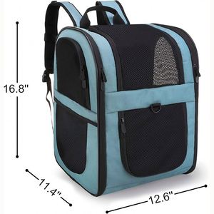 Free sample Large <b>Cat</b> Carrier with <b>Wheels</b>, Rolling <b>Cat</b> Carrier, 24.5"x 13.8"x 15.4" Pet Carrier with <b>Wheels</b> - Product Image 6