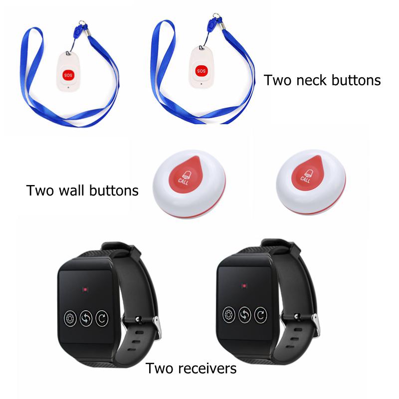 Set 7(4 buttons with 2 receivers)