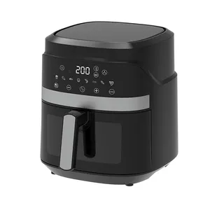 Eletrodomésticos de venda quente para cozinha pequena 5.5L1500W Fritadeira de ar inteligente