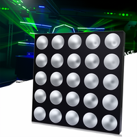 Igracelite 25 pièces Projecteur matriciel LED 5x5 points RGBW DMX512 pour éclairage de scène, DJ, club et événements