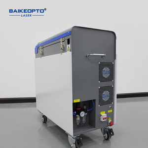 BAIKEOPTO 200W nettoyeur d'impulsions pour nettoyer la couche d'oxyde de rouille de peinture sur le revêtement de brique de <span class=keywords><strong>marbre</strong></span> et les moules alimentaires propres en métal pièces de <span class=keywords><strong>voiture</strong></span> - Product Image 2