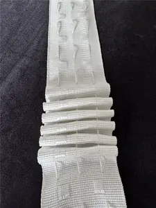 100% 폴리에스터 5cm 재활용 테이프 커튼 벨트 액세서리 연필 플리츠 테이프