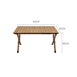 Portable Aluminum Garden <b>Table</b> <b>Foldable</b> Metal Camping <b>Table</b> Bbq <b>Picnic</b> Outdoor Folding <b>Table</b> - Product Image 3